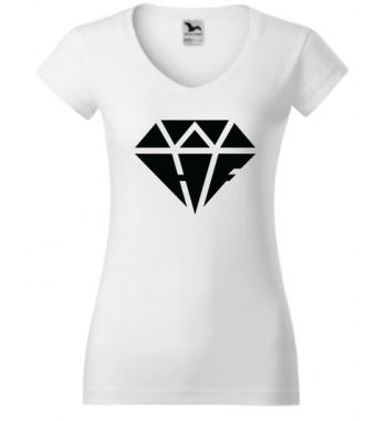 Hard Family T-Shirt Damski Czarne Logo