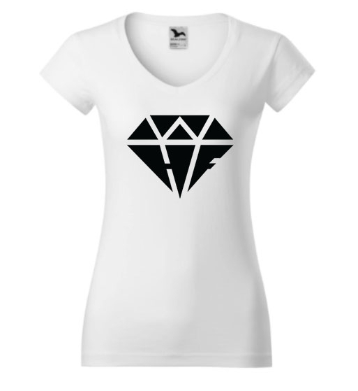 Hard Family T-Shirt Damski Czarne Logo