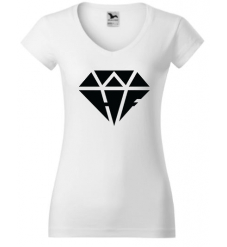Hard Family T-Shirt Damski Czarne Logo